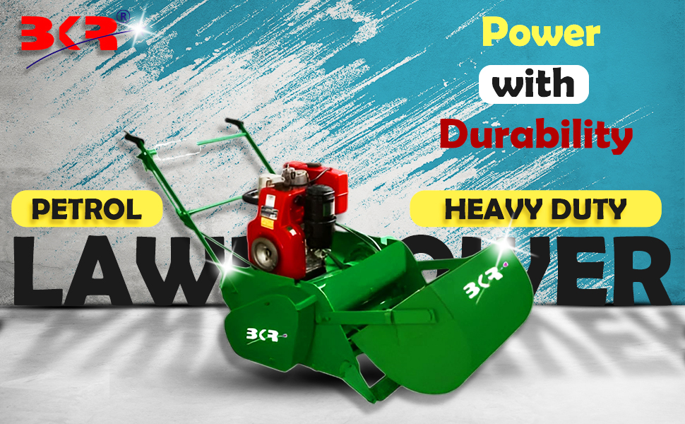 BKR® Self-propelled Petrol Lawnmower Heavy Duty 24" with Honda GX 160 Powered Engine 5 HP CG Motor (4 Stroke) 5-35 mm cutting height | Work on all Grass- LG0878 detail 1