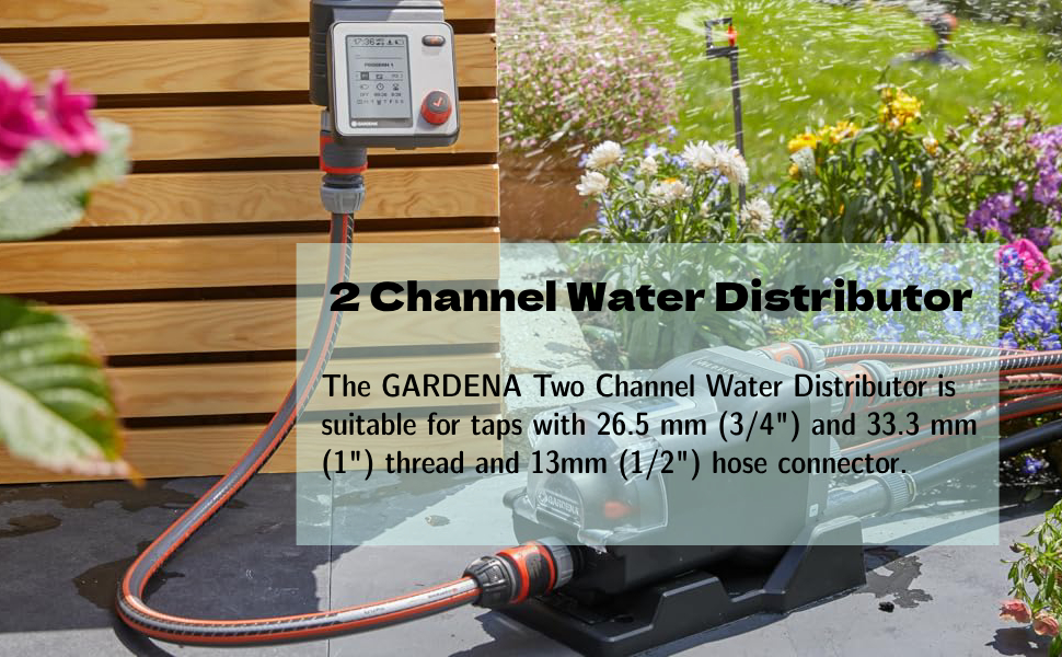 GARDENA 938-20 Twin Tap Connector 26.5 mm (G 3/4") LG0791 detail 3