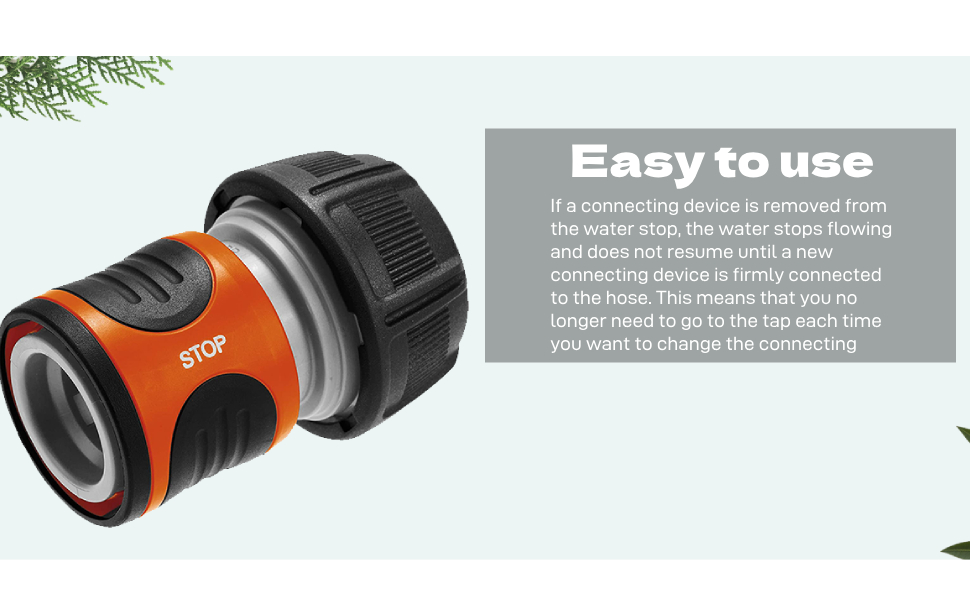 GARDENA 18213-20 Hose Connector 13 mm (1/2") LG0960 detail 2