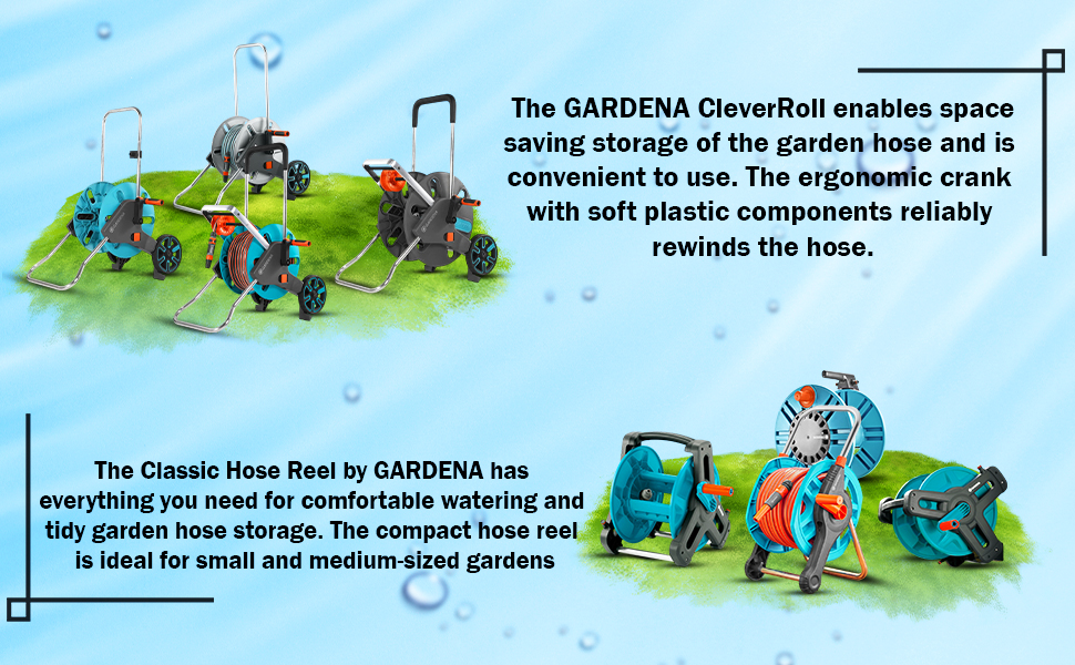 GARDENA 2650-20 Classic Wall-Fixed Hose Reel 60 LG0911 detail 3